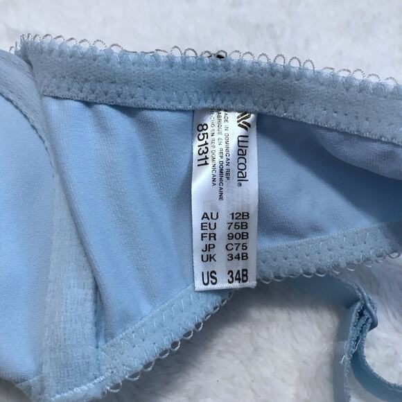 Wacoal NWT Blue Front Close Bra Women 34B - Picture 10 of 12